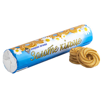 Sugar biscuits Golden ring 215 g